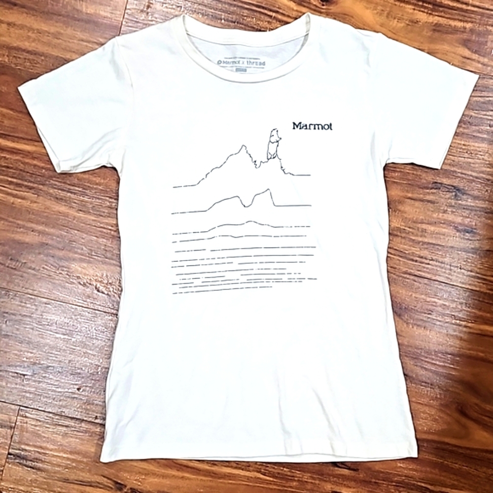 Marmot White Mountain Line Art Tee